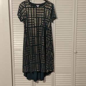 EUC Lularoe Carly from the Elegant collection